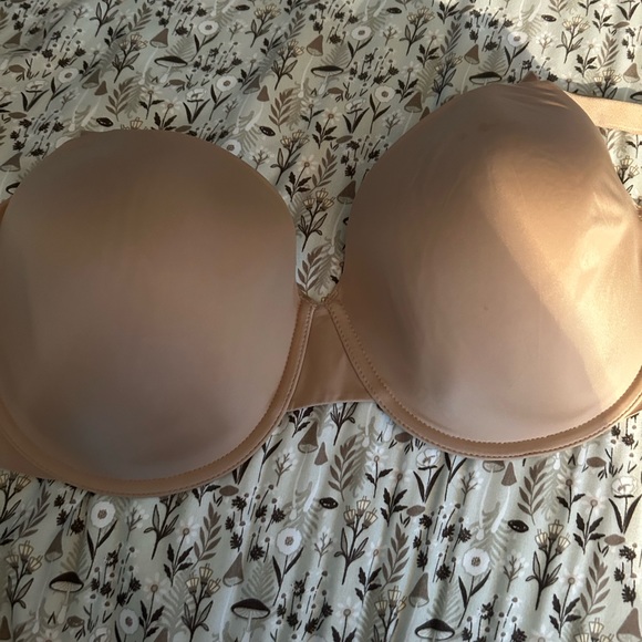 Soma vanishing perfect coverage soft tan bra NWT 38DD - Picture 2 of 5